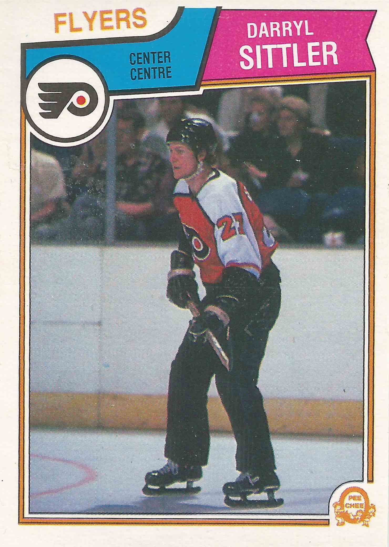 Orange & Black & Cooperalls. The early 80's long hockey pants will